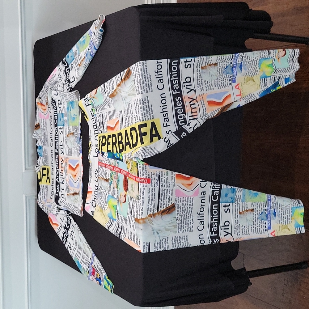 2 pcs Novelty Pants Set